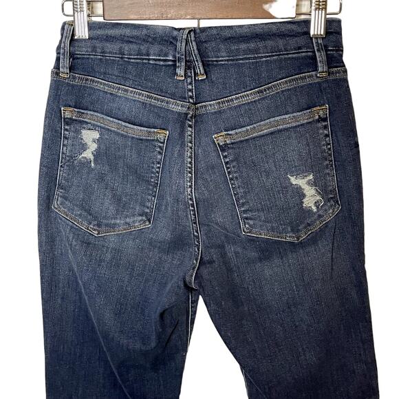 Good American Good Legs Released Hem Skinny Jeans Size 6 / 28 - Picture 4 of 6
